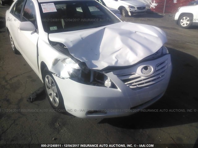 4T1BE46KX9U794923 - 2009 TOYOTA CAMRY SE/LE/XLE WHITE photo 6