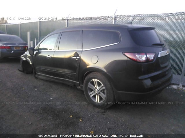 1GNKRHKD0GJ181142 - 2016 CHEVROLET TRAVERSE LT GRAY photo 3