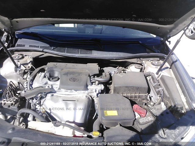 4T1BF1FK6EU730402 - 2014 TOYOTA CAMRY L/SE/LE/XLE 银色 照片 10