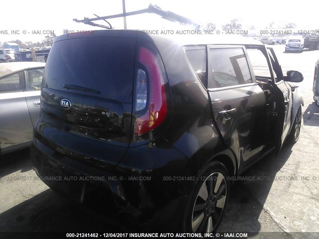 KNDJX3A53E7068268 - 2014 KIA SOUL ! BLACK photo 4