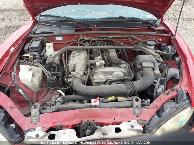 JM1NB353730309263 - 2003 MAZDA MX-5 MIATA LS RED photo 10