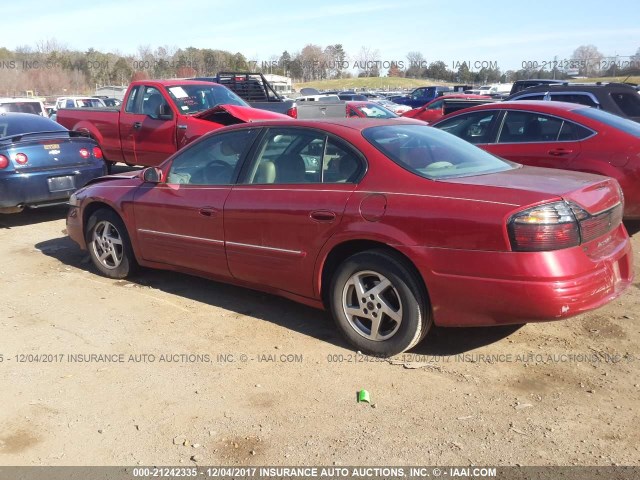 1G2HX52K14U222267 - 2004 PONTIAC BONNEVILLE SE RED photo 3