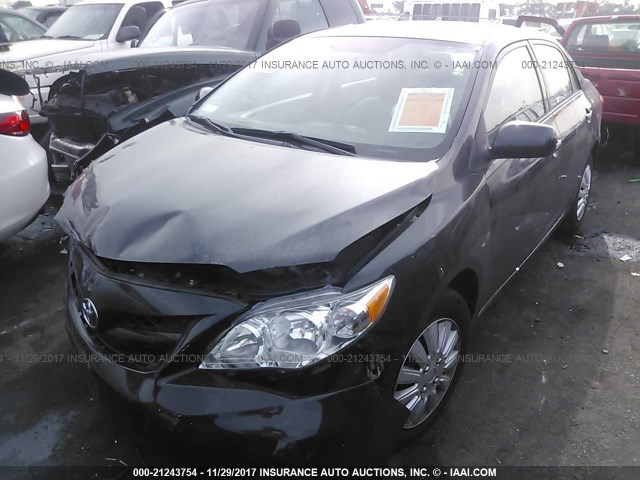 2T1BU4EE2BC647310 - 2011 TOYOTA COROLLA S/LE BLACK photo 2