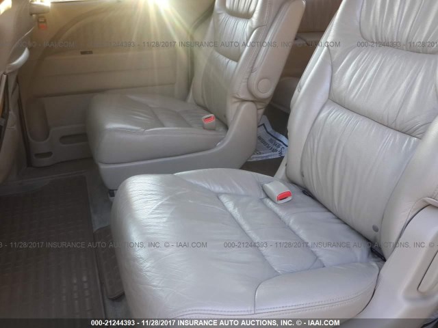 5FNRL38727B050802 - 2007 HONDA ODYSSEY EXL შავი ფოტო 8