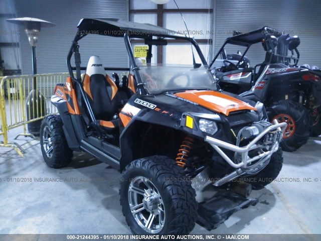 4XAVE76A8BD111236 - 2011 POLARIS RANGER RZR 800S ORANGE photo 1