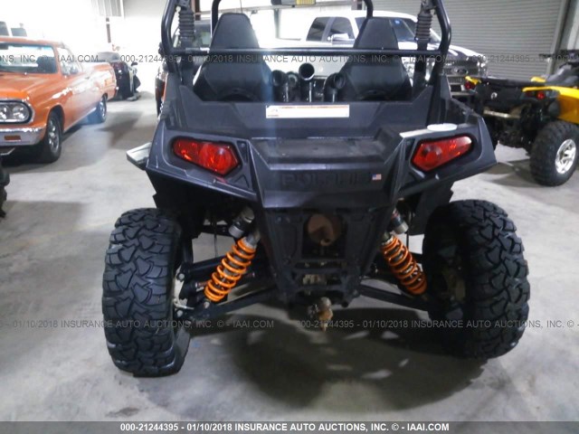 4XAVE76A8BD111236 - 2011 POLARIS RANGER RZR 800S ORANGE photo 6