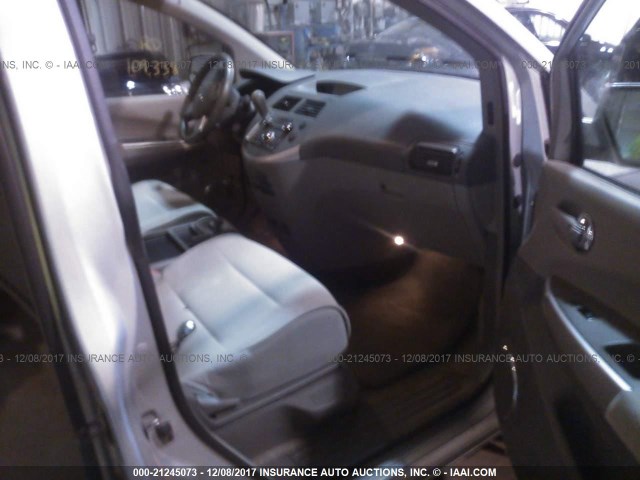 5N1BV28U08N114796 - 2008 NISSAN QUEST S/SE/SL SILVER photo 5