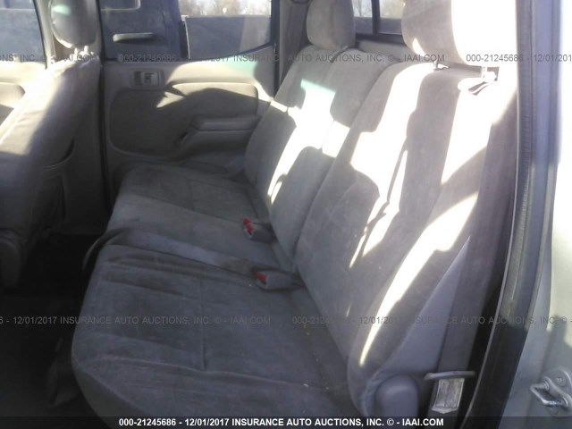 5TEHN72N53Z217344 - 2003 TOYOTA TACOMA DOUBLE CAB 银色 照片 8