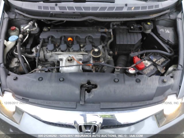 2HGFA16929H314312 - 2009 HONDA CIVIC EXL 灰色 照片 10