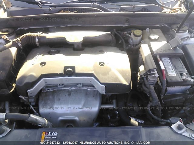 1G11B5SA1DF341940 - 2013 CHEVROLET MALIBU LS SILVER photo 10