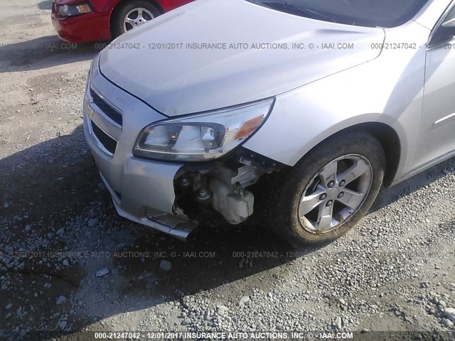 1G11B5SA1DF341940 - 2013 CHEVROLET MALIBU LS SILVER photo 6