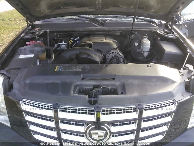 1GYFK63828R162867 - 2008 CADILLAC ESCALADE LUXURY შავი ფოტო 10