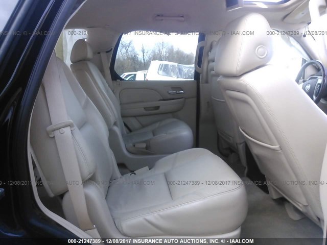 1GYFK63828R162867 - 2008 CADILLAC ESCALADE LUXURY შავი ფოტო 8