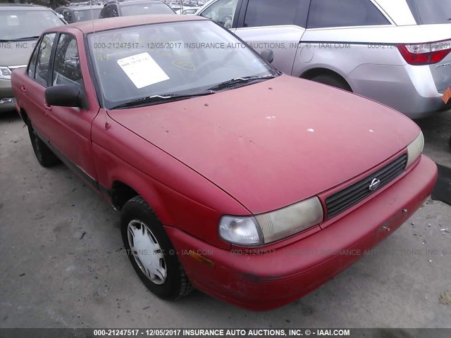 1N4EB31P2RC752930 - 1994 NISSAN SENTRA E/XE/GXE/LE RED photo 1