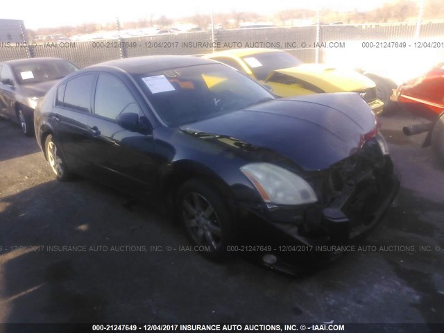 1N4BA41E56C818649 - 2006 NISSAN MAXIMA SE/SL BLACK photo 1