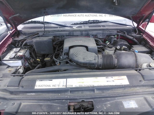 5LMFU28L9WLJ08383 - 1998 LINCOLN NAVIGATOR 红色 照片 10