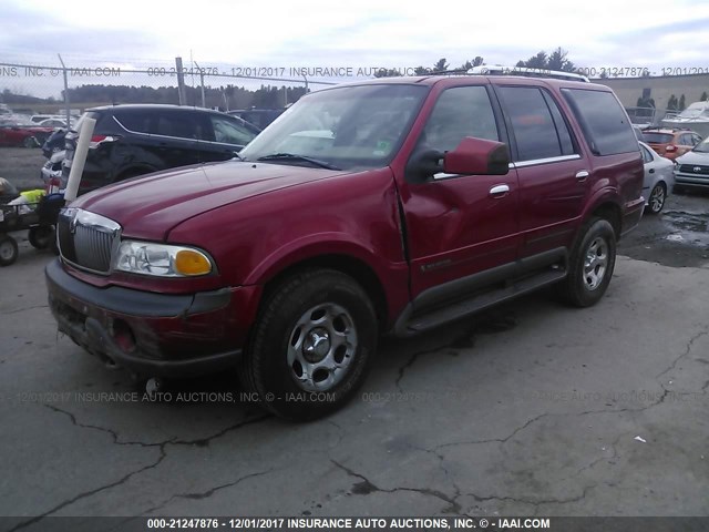 5LMFU28L9WLJ08383 - 1998 LINCOLN NAVIGATOR 红色 照片 2