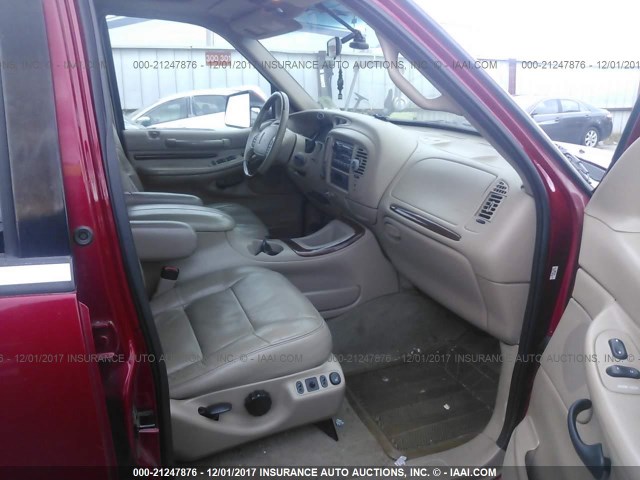 5LMFU28L9WLJ08383 - 1998 LINCOLN NAVIGATOR 红色 照片 5