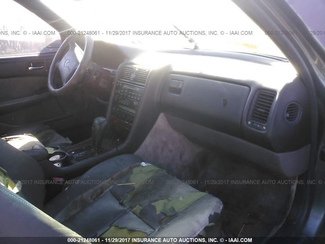 JT8UF11E1M0050698 - 1991 LEXUS LS 400 GRAY photo 5