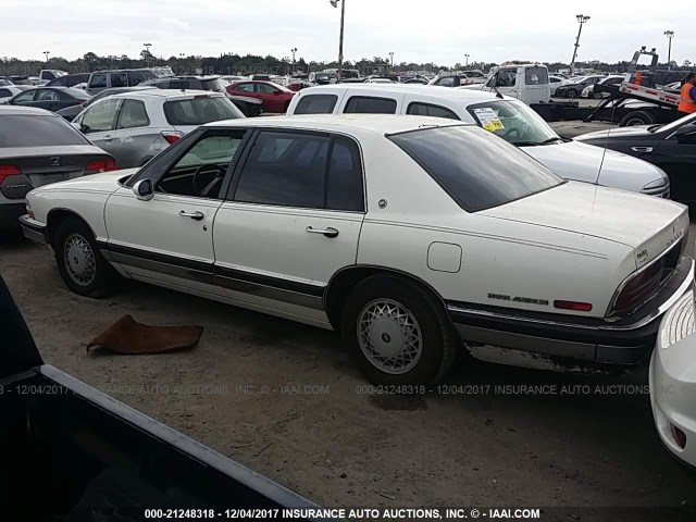 1G4CW53L0M1690553 - 1991 BUICK PARK AVENUE  WHITE photo 3