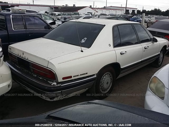 1G4CW53L0M1690553 - 1991 BUICK PARK AVENUE  WHITE photo 4