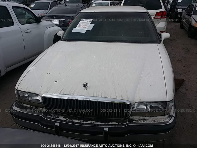 1G4CW53L0M1690553 - 1991 BUICK PARK AVENUE  WHITE photo 6