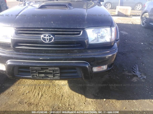 JT3HN86R810347798 - 2001 TOYOTA 4RUNNER SR5 BLACK photo 6