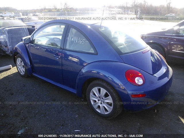 3VWRW31C78M526776 - 2008 VOLKSWAGEN NEW BEETLE S/SE BLUE photo 3