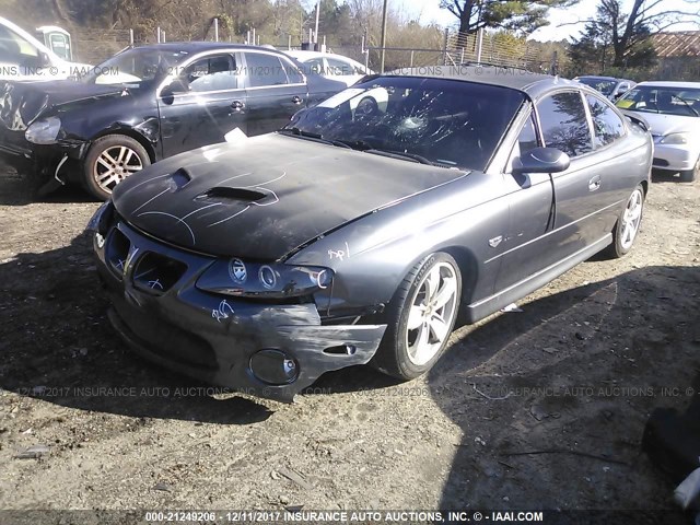 6G2VX12G54L260861 - 2004 PONTIAC GTO GRAY photo 2