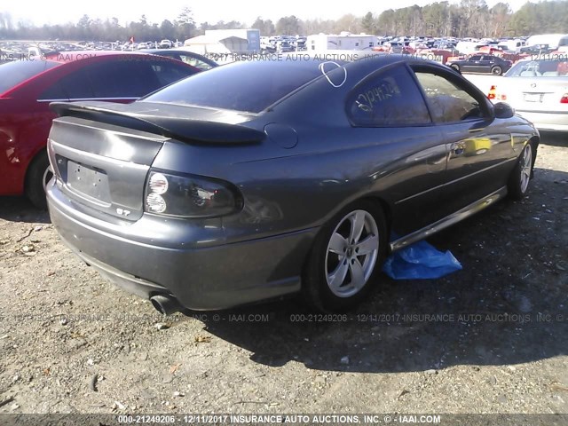 6G2VX12G54L260861 - 2004 PONTIAC GTO GRAY photo 4