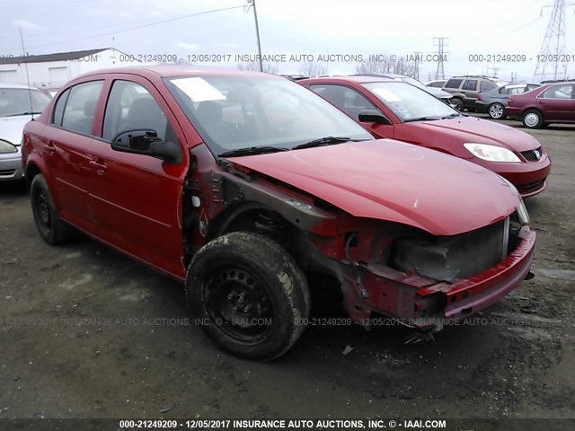 1G1AD5F53A7121924 - 2010 CHEVROLET COBALT 1LT RED photo 1