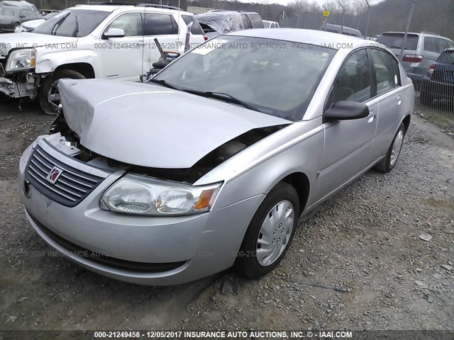 1G8AJ55F27Z139591 - 2007 SATURN ION LEVEL 2 SILVER photo 2