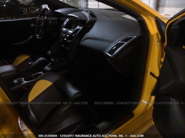 1FADP3L94DL185849 - 2013 FORD FOCUS ST YELLOW photo 5