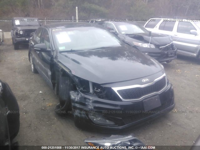 5XXGN4A76DG187042 - 2013 KIA OPTIMA EX BLACK photo 1