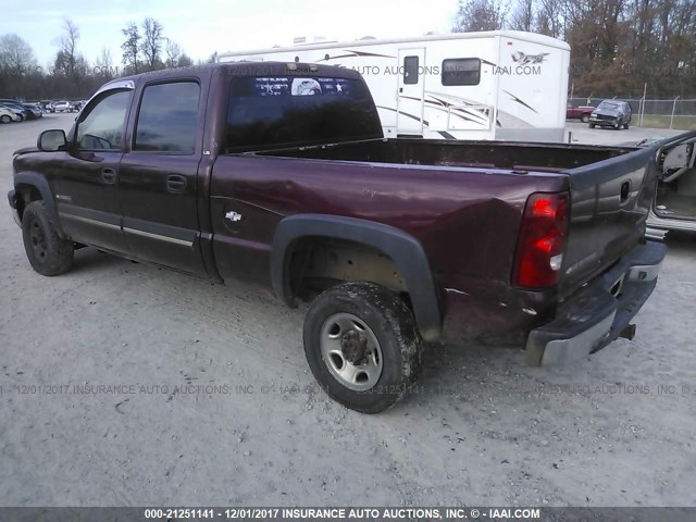 1GCHC23U33F122244 - 2003 CHEVROLET SILVERADO C2500 HEAVY DUTY MAROON photo 3