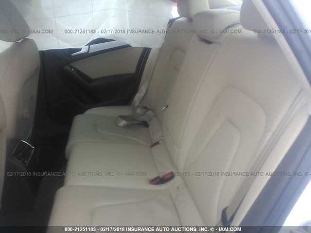 WAUFFAFL8DN010555 - 2013 AUDI A4 PREMIUM PLUS WHITE photo 8