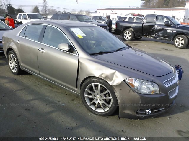 1G1ZG5E74CF135143 - 2012 CHEVROLET MALIBU LTZ 灰色 照片 1
