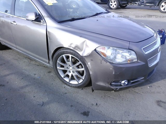 1G1ZG5E74CF135143 - 2012 CHEVROLET MALIBU LTZ 灰色 照片 6