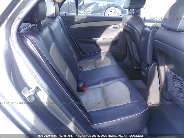 1G1ZG5E74CF135143 - 2012 CHEVROLET MALIBU LTZ 灰色 照片 8