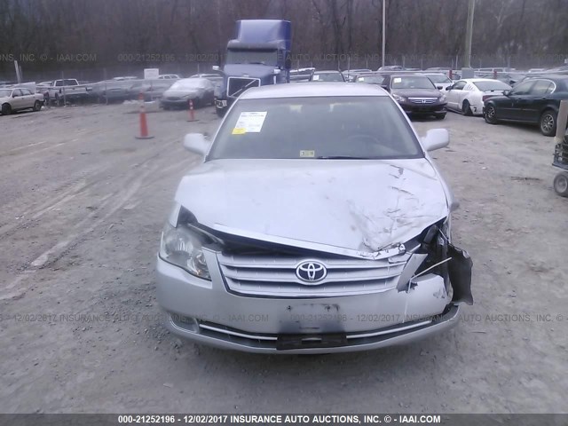 4T1BK36BX7U210827 - 2007 TOYOTA AVALON XL/XLS/TOURING/LIMITED SILVER photo 6