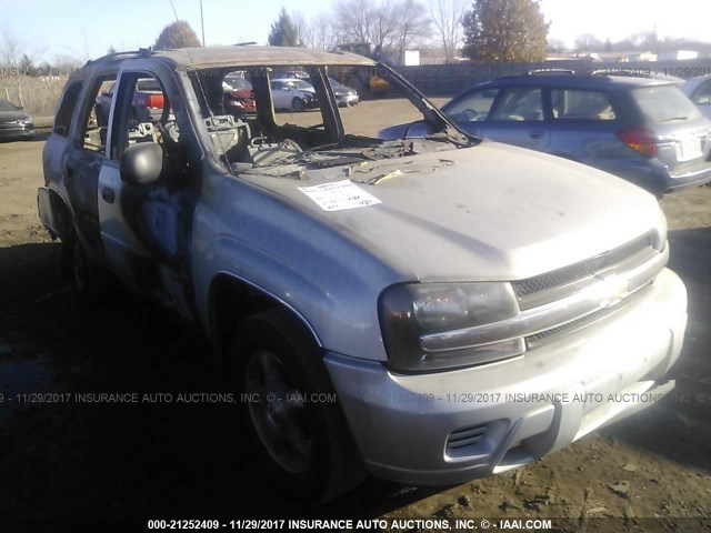 1GNDS13S572239175 - 2007 CHEVROLET TRAILBLAZER LS/LT GRAY photo 1