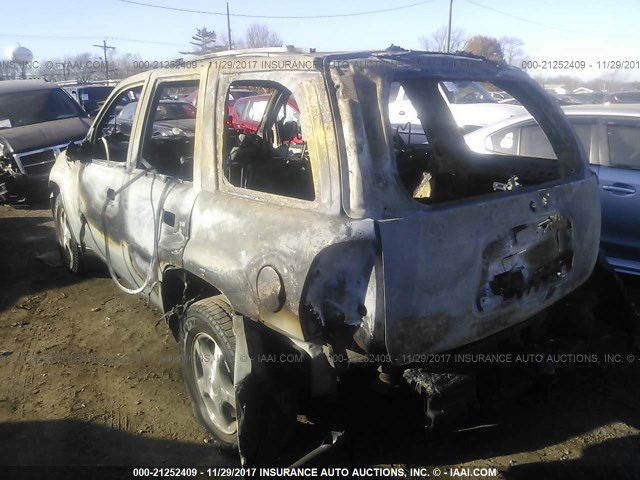 1GNDS13S572239175 - 2007 CHEVROLET TRAILBLAZER LS/LT GRAY photo 3