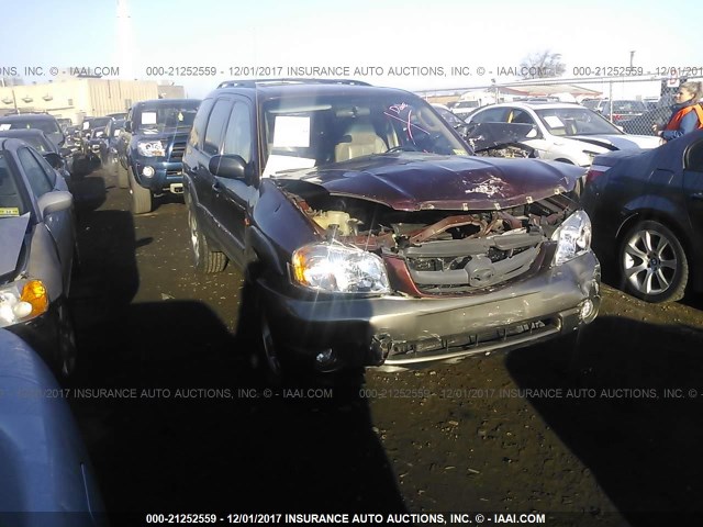 4F2CU081X1KM31286 - 2001 MAZDA TRIBUTE LX/ES მუქწითელი ფოტო 1