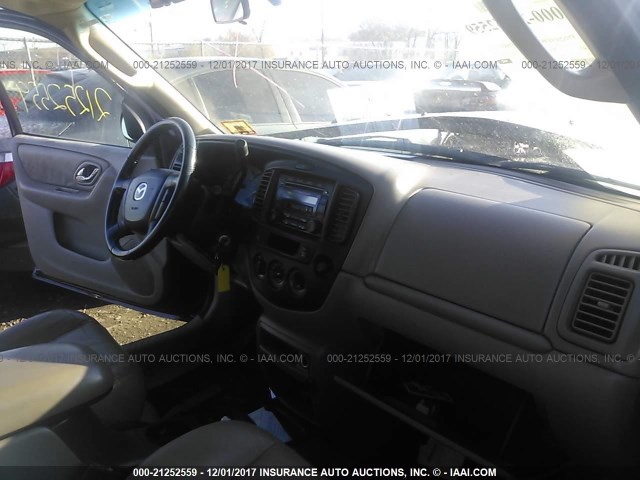 4F2CU081X1KM31286 - 2001 MAZDA TRIBUTE LX/ES მუქწითელი ფოტო 5