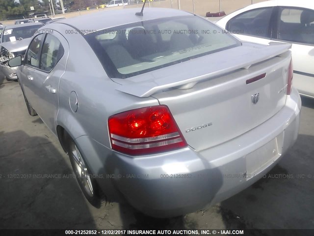 1B3LC56B69N526628 - 2009 DODGE AVENGER SXT/R/T GRAY photo 3