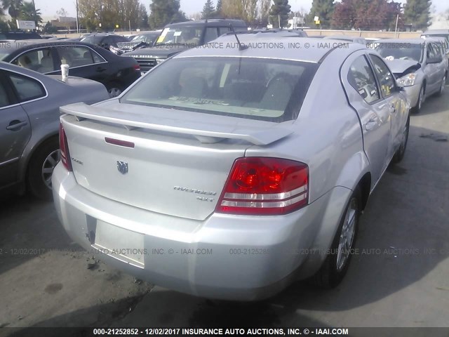 1B3LC56B69N526628 - 2009 DODGE AVENGER SXT/R/T GRAY photo 4