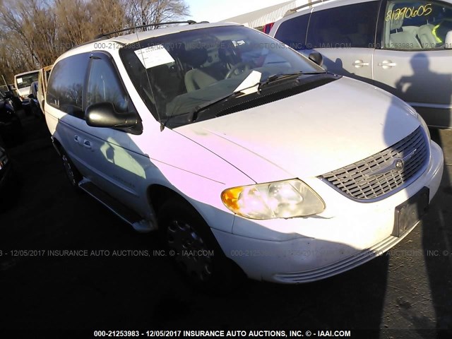 2C8GP44G81R105223 - 2001 CHRYSLER TOWN & COUNTRY LX WHITE photo 1