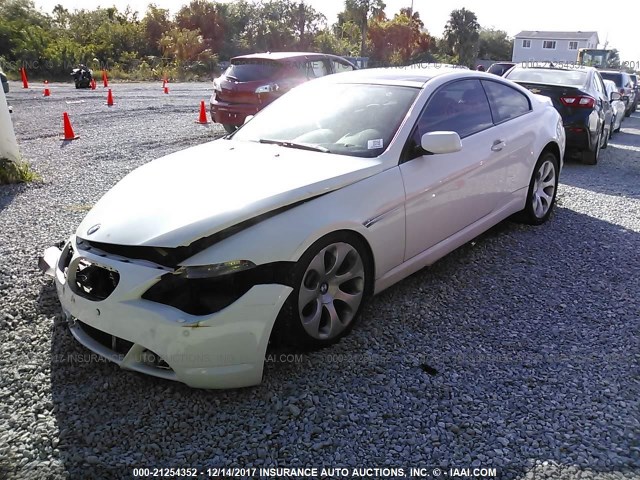 WBAEH13426CR50044 - 2006 BMW 650 I Ağ foto 2