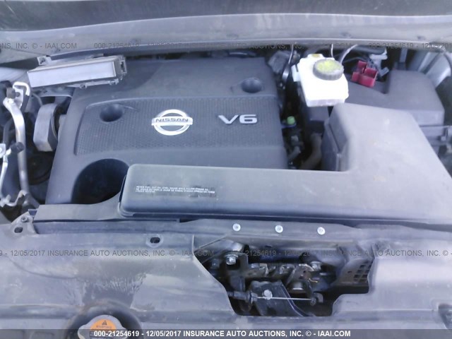 5N1AR2MM4DC636326 - 2013 NISSAN PATHFINDER S/SV/SL/PLATINUM 银色 照片 10