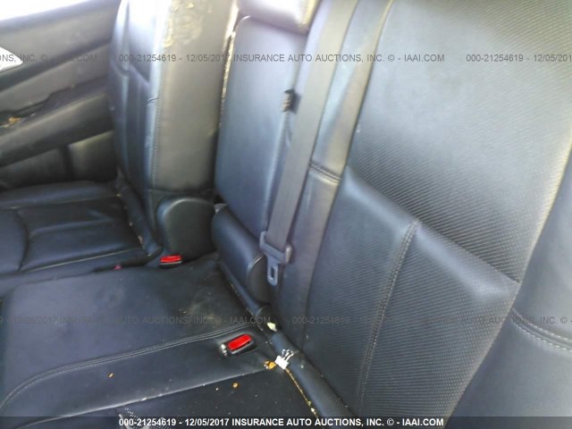 5N1AR2MM4DC636326 - 2013 NISSAN PATHFINDER S/SV/SL/PLATINUM 银色 照片 8